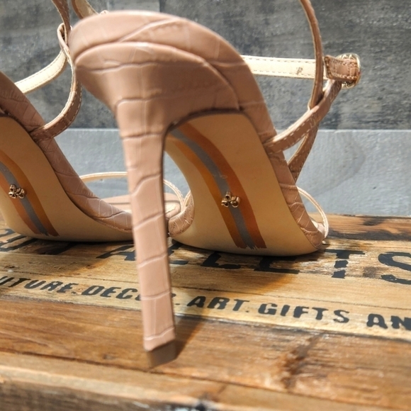NEW SAM EDELMAN DARA STRAPPY HEELED SANDAL - Picture 8 of 12
